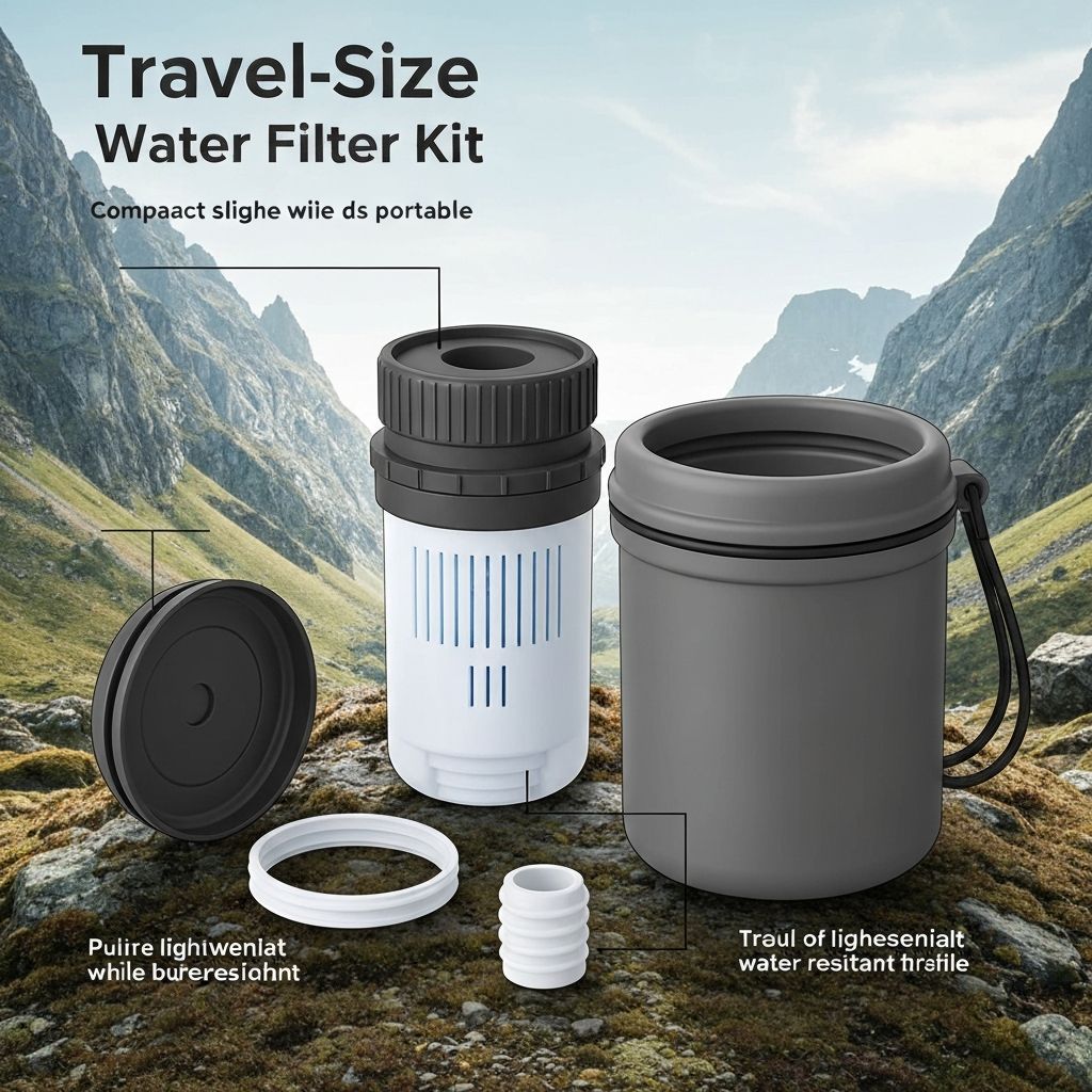 여행용 미니 필터 세트